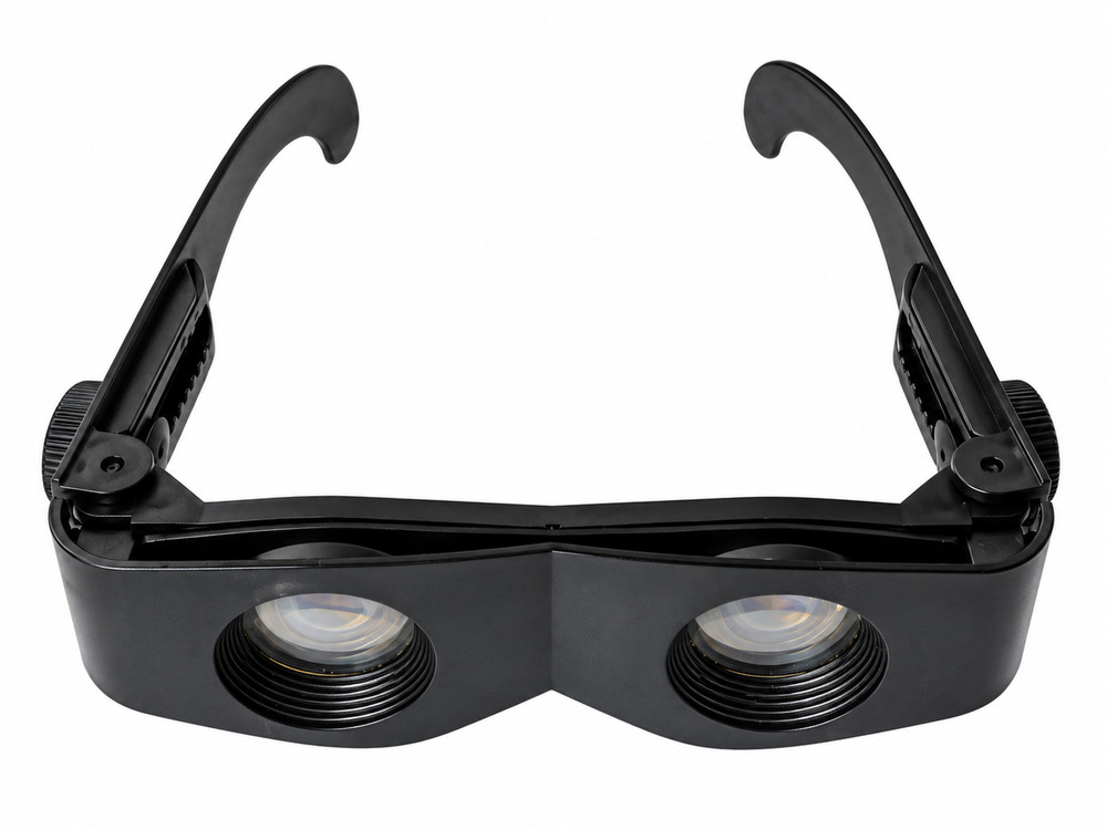 Vintage Hands-Free Binocular Glasses Adjustable Focus Magnifying Spectacle Optic